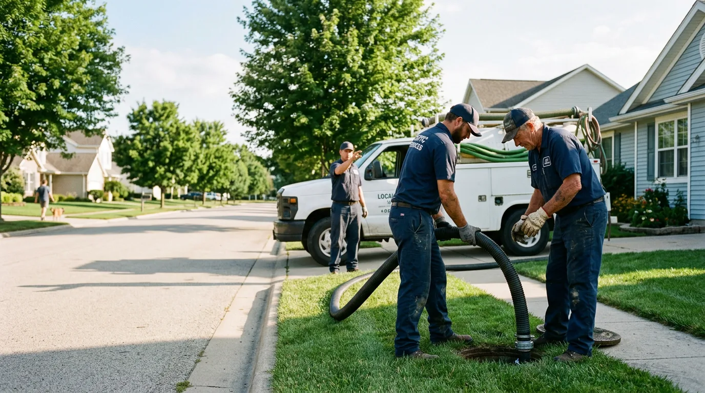 Septic Tank Pumping in Middlefield, OH near me